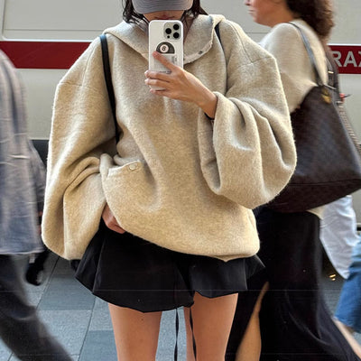 Claudia Cozy Relax Fit Luxe Cloud Hoodie