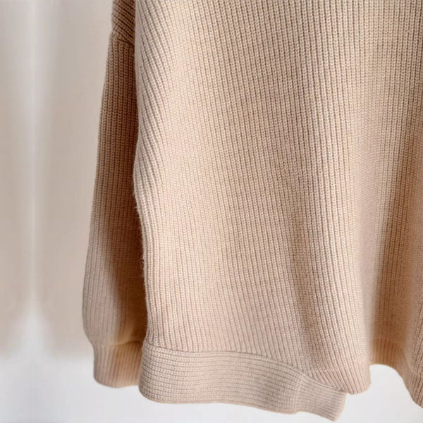 Camilia Off-Shoulder Asymmetrical Hem Knit Sweater