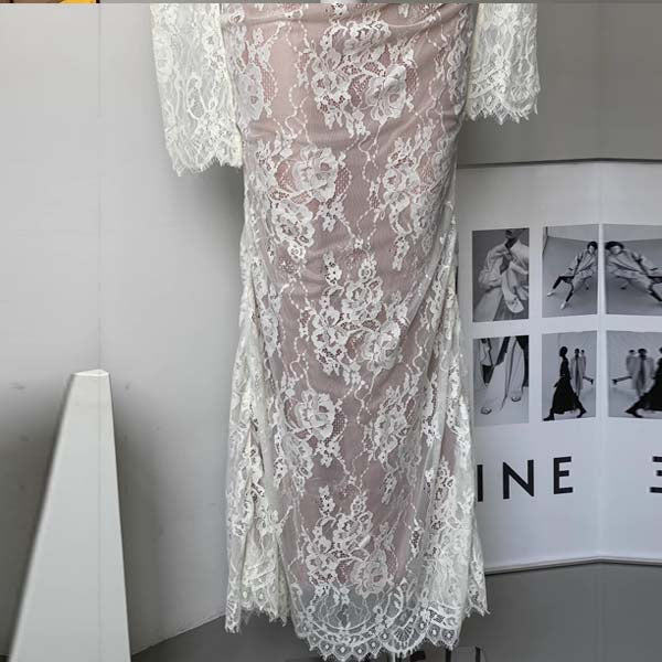 Ruby Elegance 2-Pc Full Lace Maxi Dress