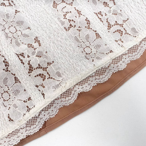 Carina Elegance Ivory Lace Mermaid Maxi Dress