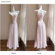 Serina Lilac Whisper Romantic Lace Corset Dress