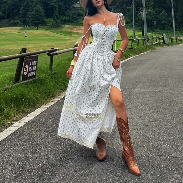 Lani Floral Romance Maxi Dress