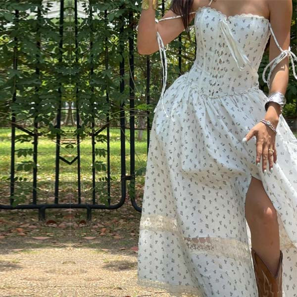 Lani Floral Romance Maxi Dress
