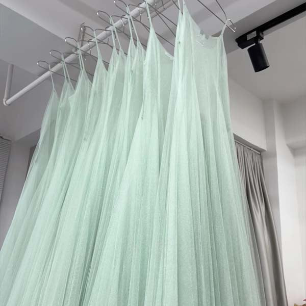 Marissa Tulle Mint Mesh Princess Dress