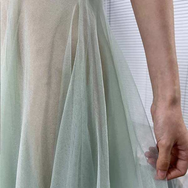 Marissa Tulle Mint Mesh Princess Dress