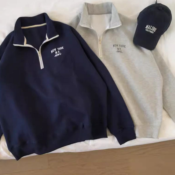 Celia NEW YORK 1991 Zipper SweatShirt