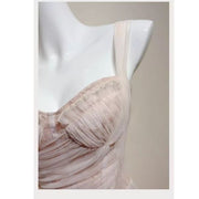 Celestia Blush Tulle Romantic Vintage-Inspired Dress