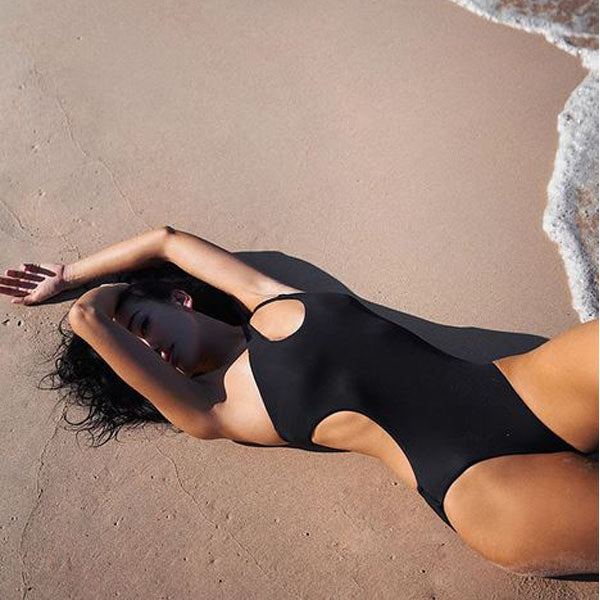 Ella One Shoulder Cutout One-Piece Swimsuit