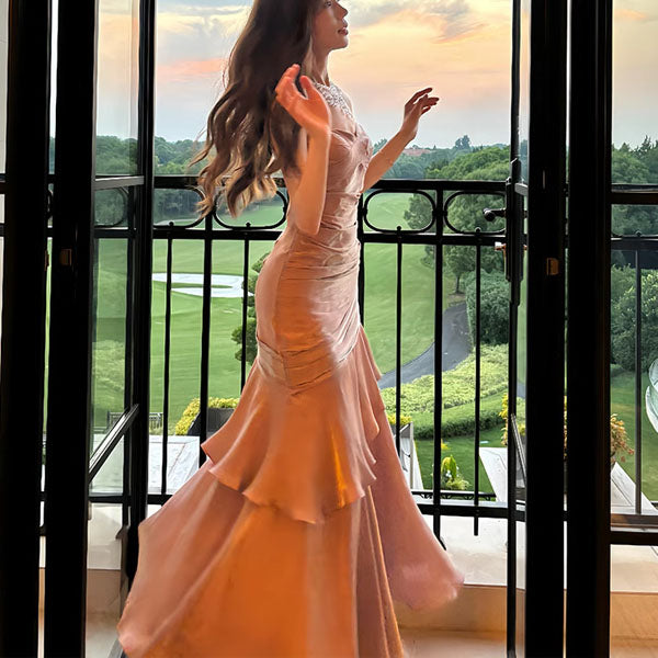 Pamela Enchanting Ruffled Tiered Maxi Dress