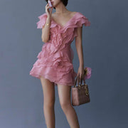 Kaylen Elegance Enchanté Mini Dress
