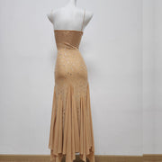 Ann Embellished Glitter Bodycon Pixie Hem Maxi Dress