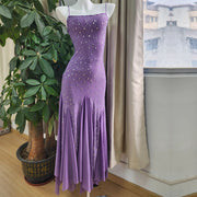 Ann Embellished Glitter Bodycon Pixie Hem Maxi Dress