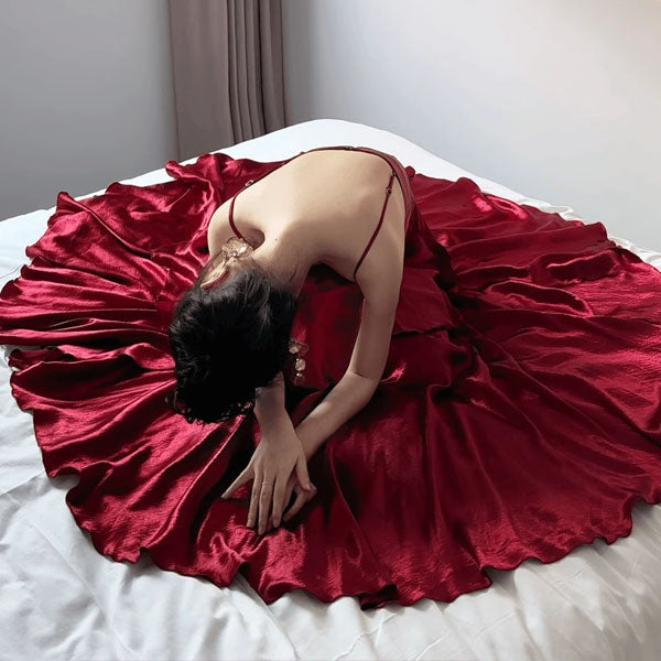audrey vivid scarlet tiered evening dress new obsession Audrey Vivid Scarlet Tiered Evening Dress #dressoutfit # dress #girlsoutfit #maxidress #dresses #eveningdress #dressoftheday #ootdinspo