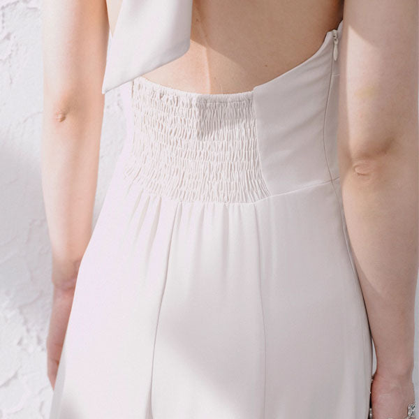 Esther Elegant Halter Maxi Dress