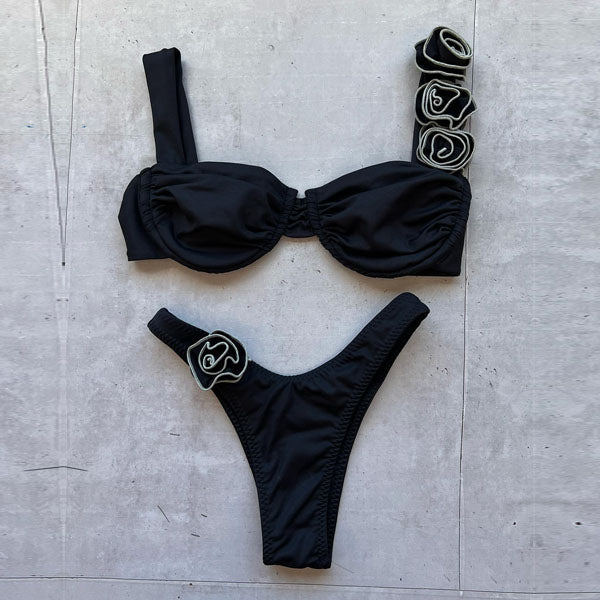 Hadley Rose Accent Bikini Set