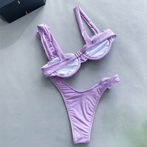 Hadley Rose Accent Bikini Set