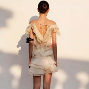 Kaylen Elegance Enchanté Mini Dress