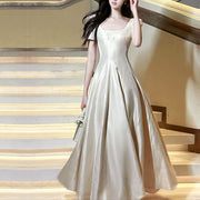 Alouette Grace Ivory Puff Sleeve Midi Dress