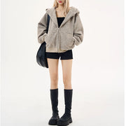 Ira Women’s Cozy Oversized Striped Hoodie