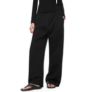 Kerrie Women’s Black Comfy Wide Leg Sweatpants