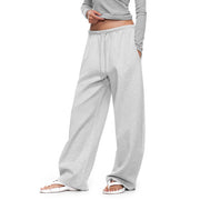 Kerrie Women’s Grey Comfy Wide Leg Sweatpants
