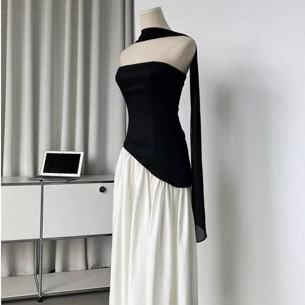 Valencia Enchanting Strapless Asymmetrical Dress