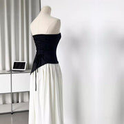 Valencia Enchanting Strapless Asymmetrical Dress