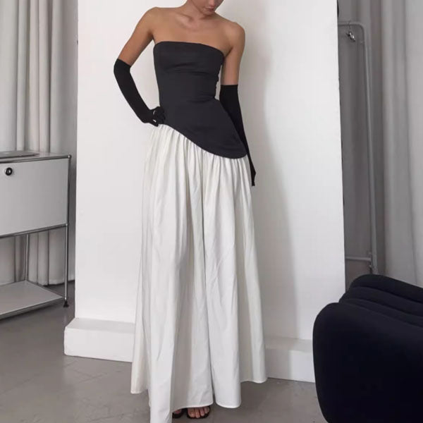 Valencia Enchanting Strapless Asymmetrical Dress