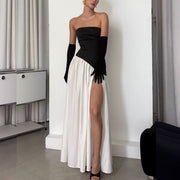Valencia Enchanting Strapless Asymmetrical Dress