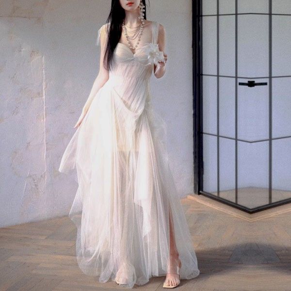 Victoria Ethereal Romantic Layered Tulle Evening Dress S Victoria Ethereal Romantic Layered Tulle Evening Dress S