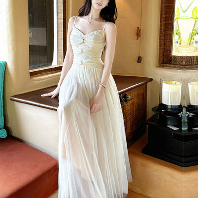 Venetia Romantic Ivory Lace Dress