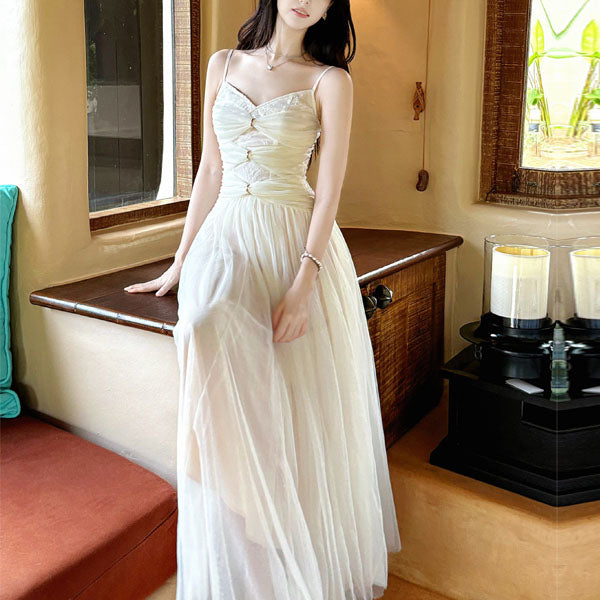 Venetia Romantic Ivory Lace Dress M Venetia Romantic Ivory Lace Dress M