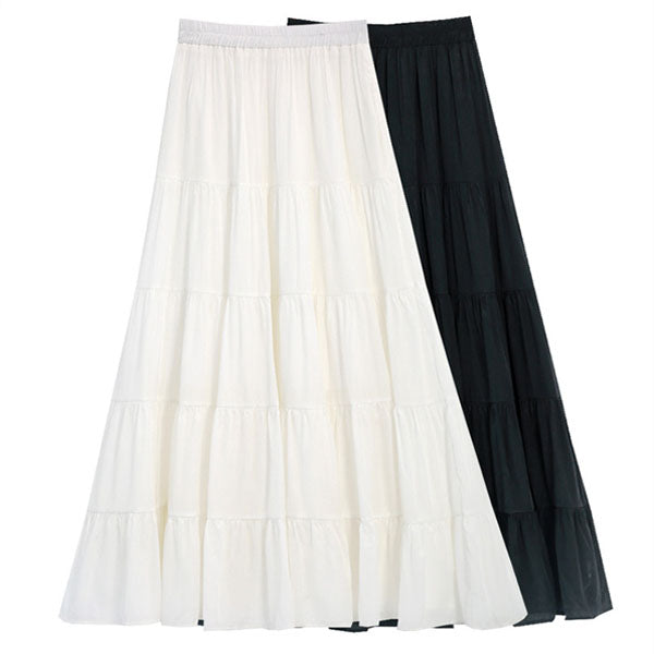 Callista Tiered Maxi Skirt