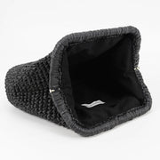 Diane Woven Raffia Clutch Bag