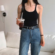 Irina Everyday Basic Ribbed Tank Top