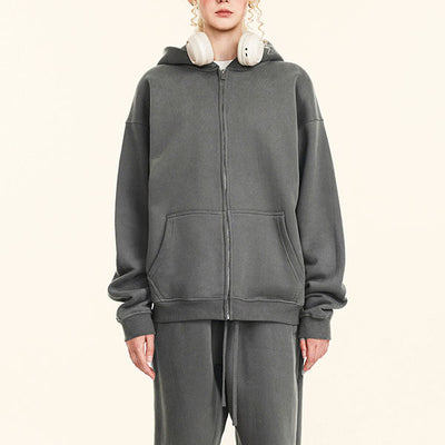 Karla Cozy Relax Zip Front Hoodie