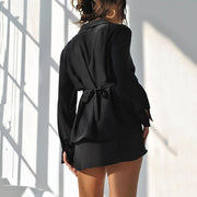 Bella Long Sleeve Shirt & Skirt Set