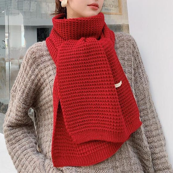 Sandy Chunky Knit Scarf