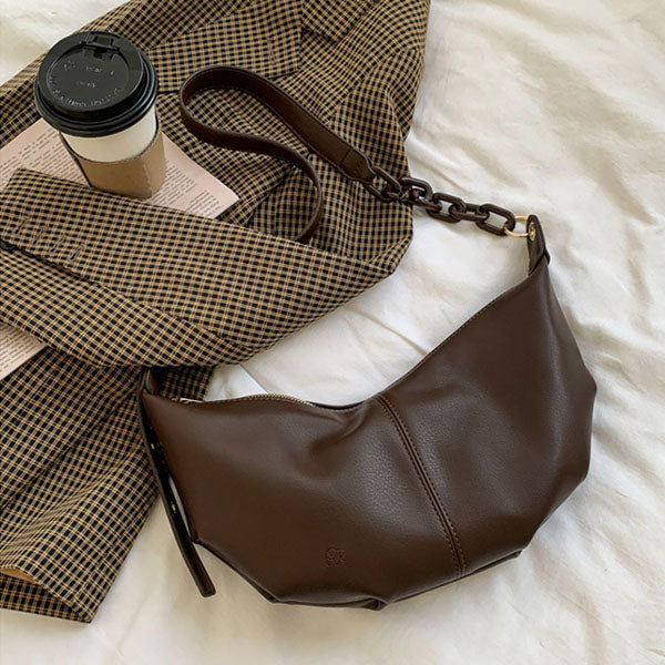 Lani Crescent Hobo Handbag
