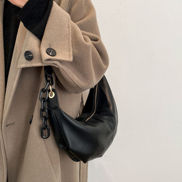 Lani Crescent Hobo Handbag