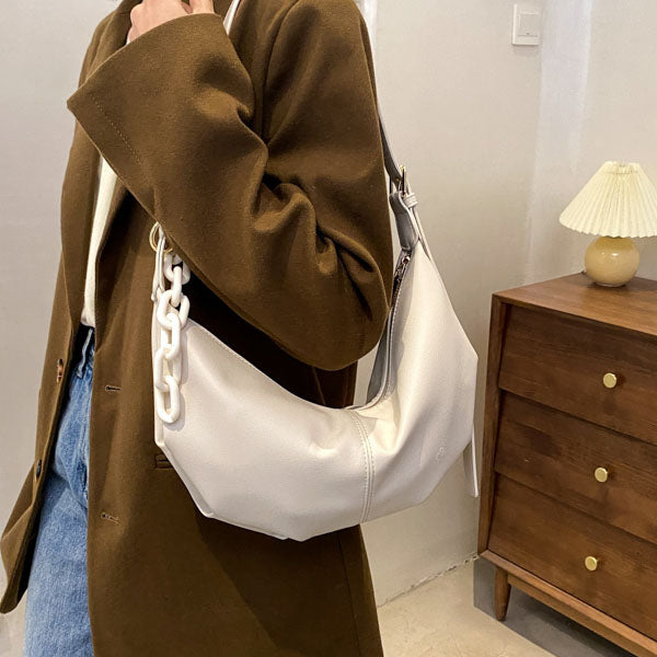 Lani Crescent Hobo Handbag