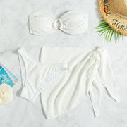 Tami Bandeau Style 3 Pc Bikini Set