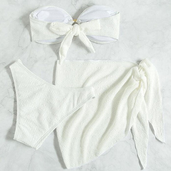 Tami Bandeau Style 3 Pc Bikini Set