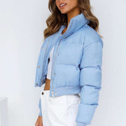 Karris Quilted Cropped Puffer Jacket