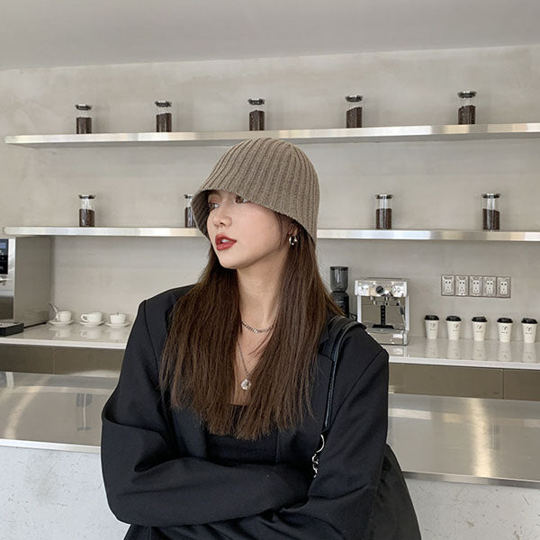 Kiri Bucket Knit Beanie
