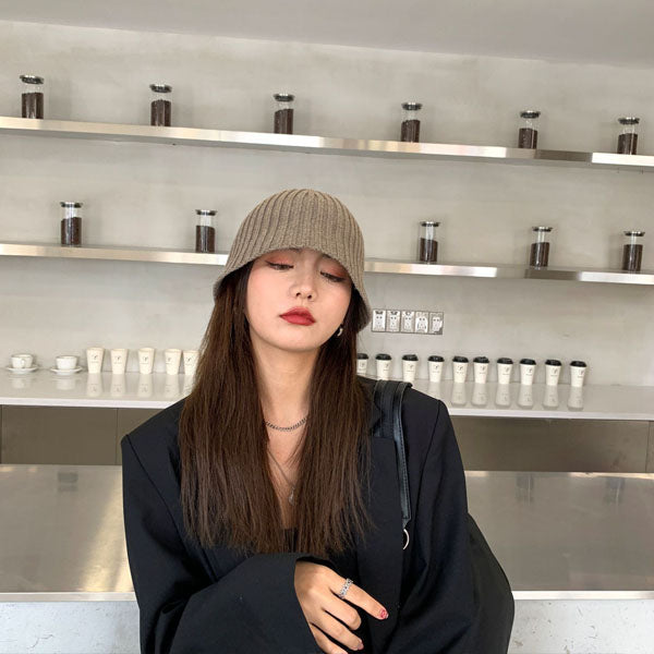Kiri Bucket Knit Beanie