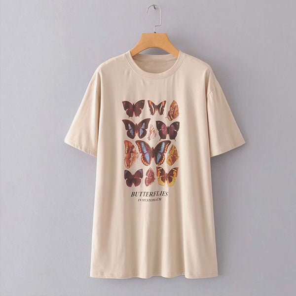 Vintage Look Butterflies in my Stomach Tee