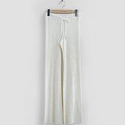 Hollie Ribbed Knit Wide Leg Pants