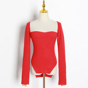 Charlie Scoop Neck Knit Top