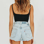 Alisha Ruched Front Crop Top